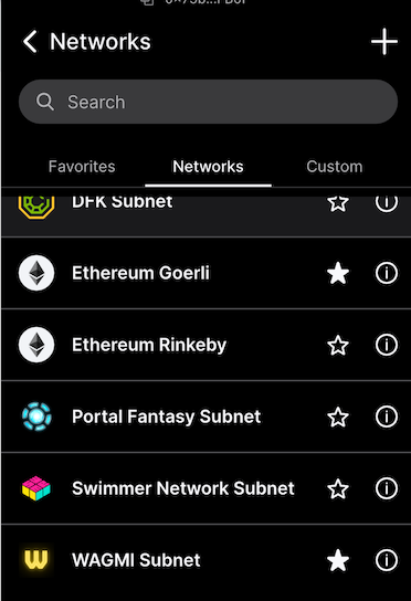 Core network selection